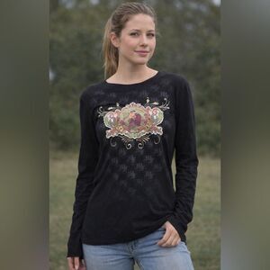 Cool Graphic Black Tee Shirt